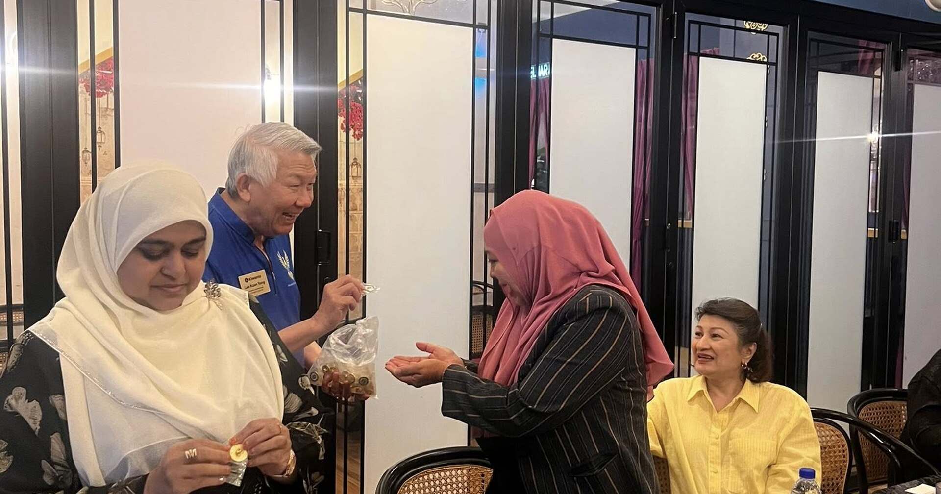 KCTTDI&amp;#039;s Fellowship Graced by Kiwanis International President!