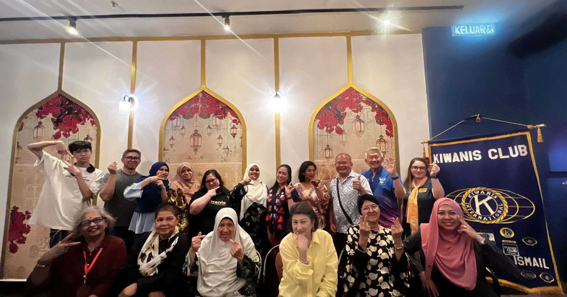 KCTTDI's Fellowship Graced by Kiwanis International President!