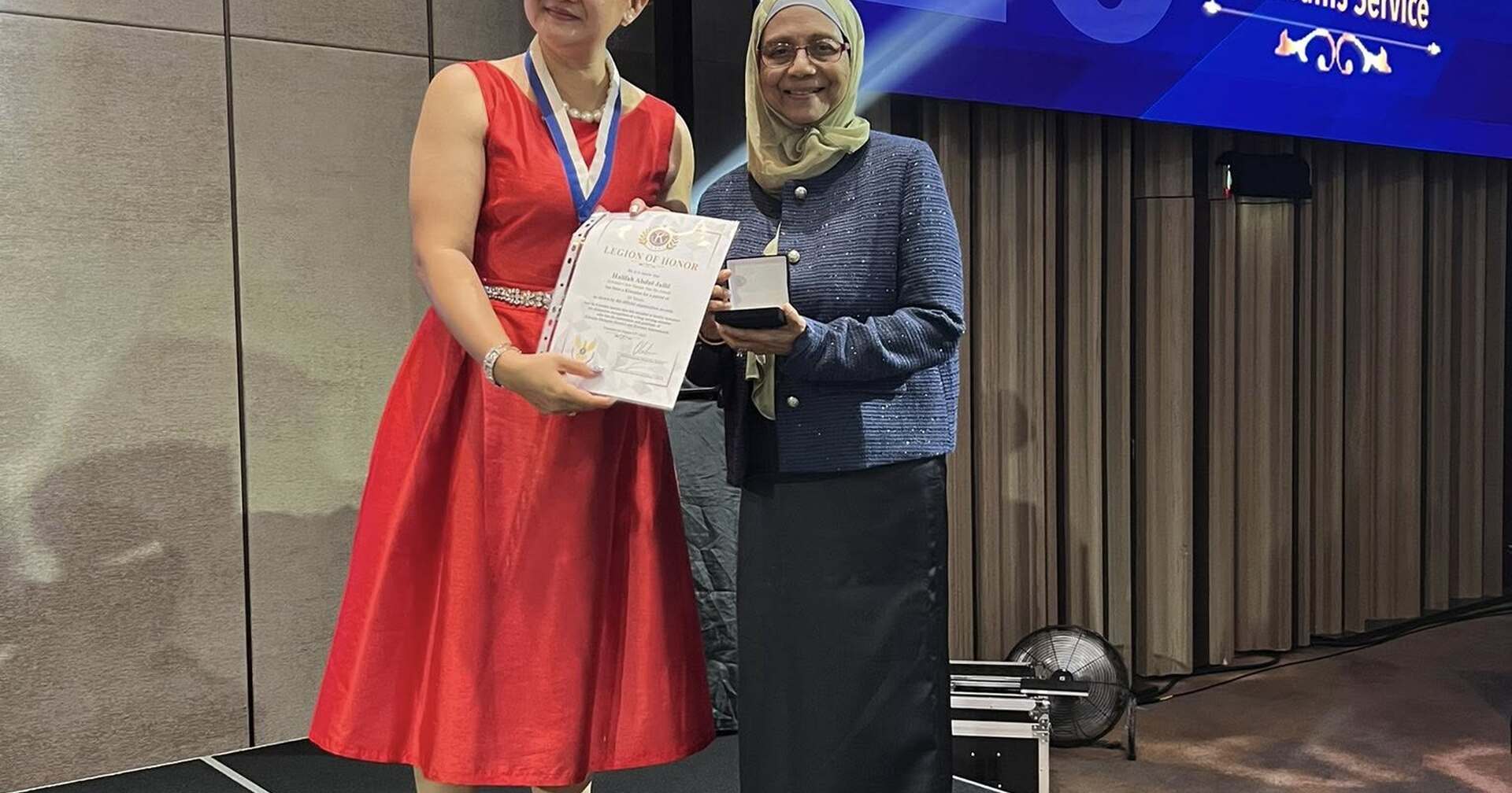 KCTTDI honored at the Kiwanis Malaysia's 25th District Convention