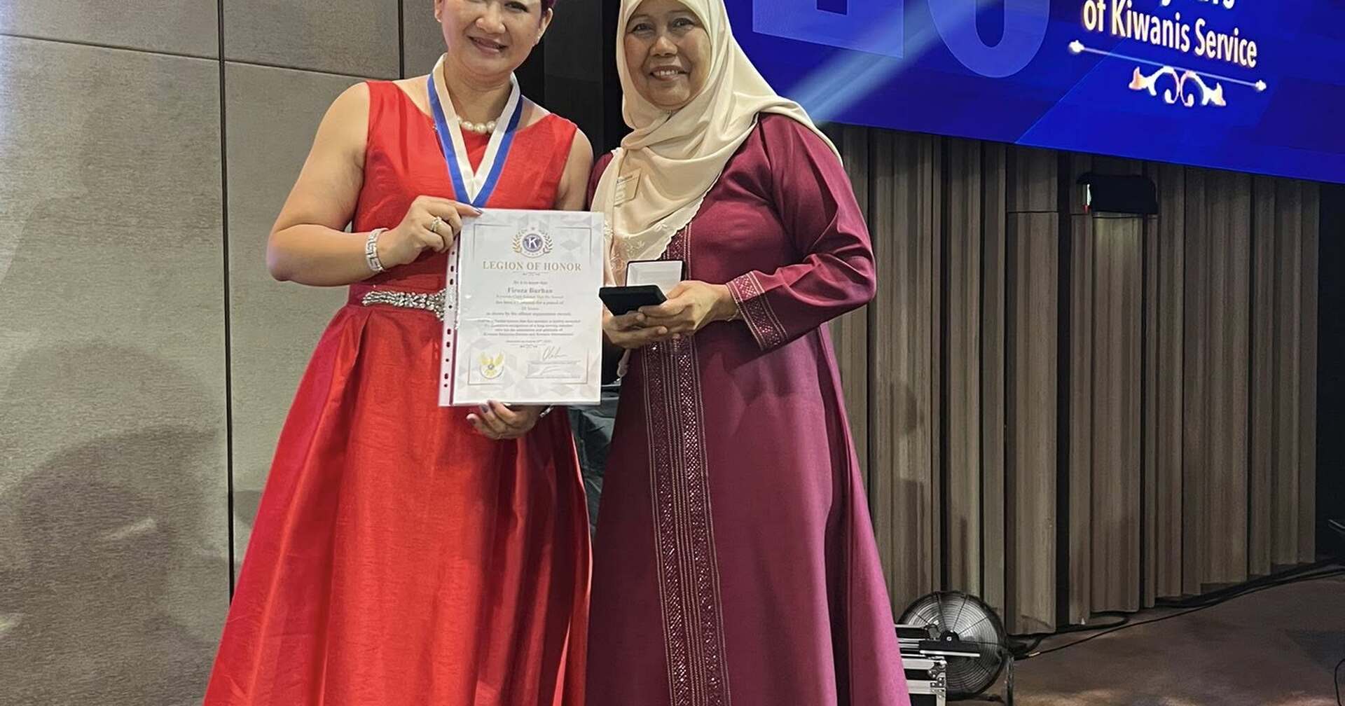 KCTTDI honored at the Kiwanis Malaysia's 25th District Convention