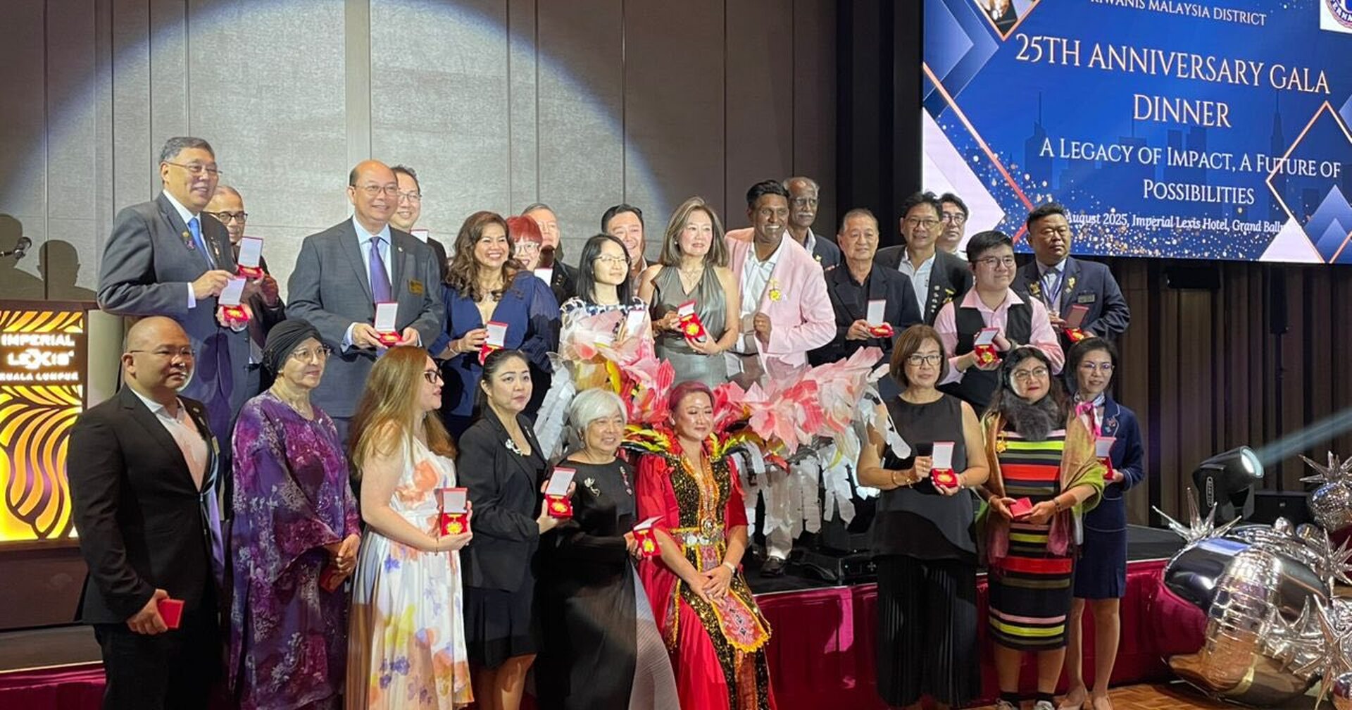 KCTTDI honored at the Kiwanis Malaysia's 25th District Convention