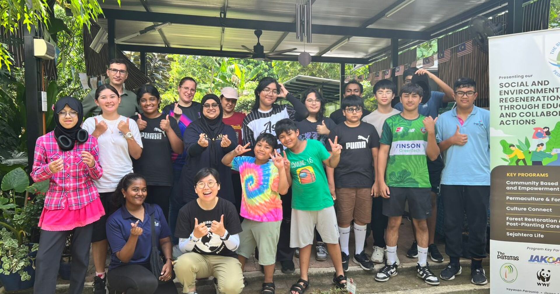 Back to Nature with Youth at Garden Spring, Cheras